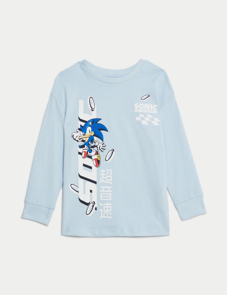 Pure Cotton Sonic The Hedgehog™ Top (2-8 Yrs) 2 of 4