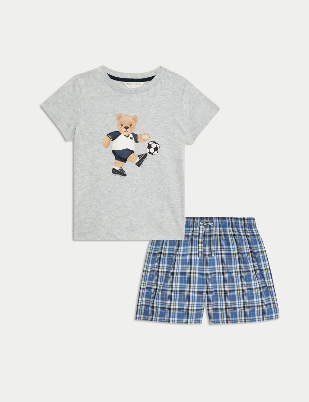 Pure Cotton Spencer Bear™ Mini Me Pyjamas (1-16 Yrs) 1 of 6