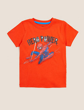 Pure Cotton Spider-Man™ 3D T-Shirt (2-7 Yrs) Image 2 of 5