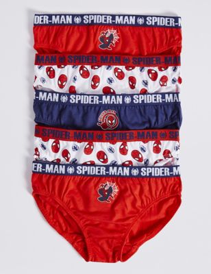 Pure Cotton Spider-Man™ Briefs (18 Months - 8 Years)