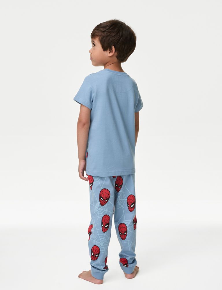 Pure Cotton Spider-Man™ Pyjamas (2-8 Yrs) 3 of 5