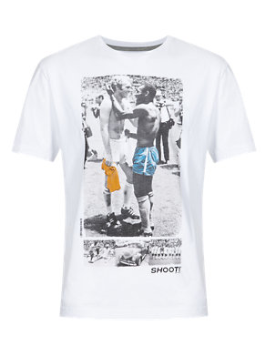 Pure Cotton Sports Icon Football T-Shirt Image 2 of 4