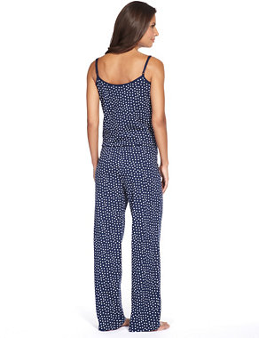 Pure Cotton Spotted Onesie Image 2 of 4