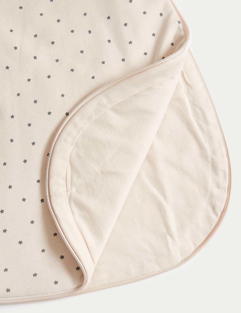 Pure Cotton Star Print 1.5 Tog Sleeping Bag (0-3 Yrs) 2 of 3