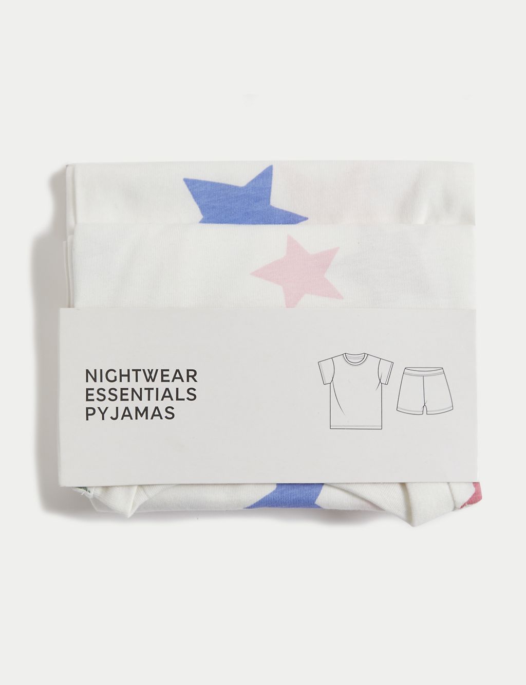 Pure Cotton Star Pyjamas (1-8 Yrs) 2 of 2