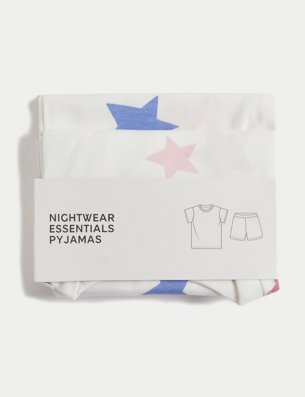 Pure Cotton Star Pyjamas (1-8 Yrs) 2 of 2