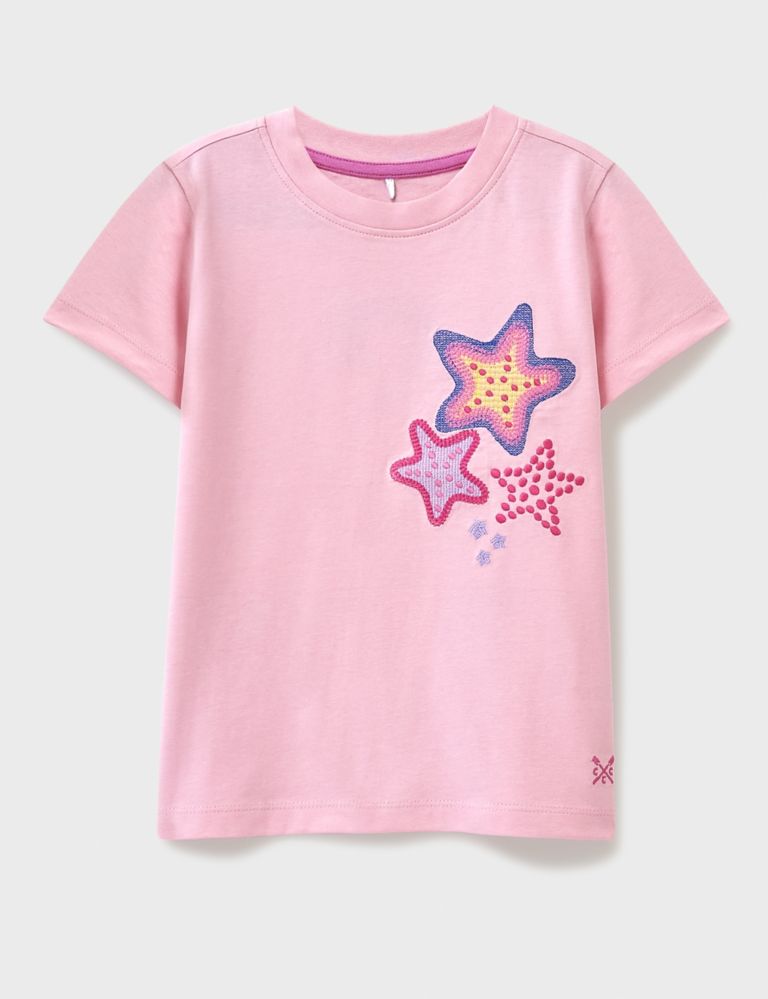 Pure Cotton Star T-Shirt (3–12 Yrs) 2 of 5
