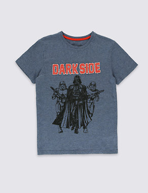 Pure Cotton Star Wars™ T-Shirt (5-14 Years) Image 2 of 3