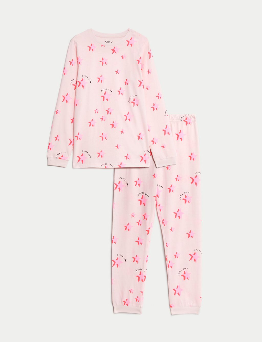 Pure Cotton Stars Pyjamas (7-14 Yrs) 1 of 4
