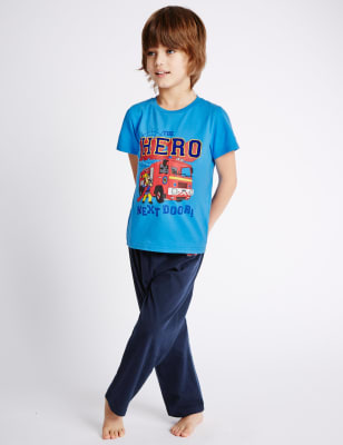 Fireman sam best sale pyjamas tesco