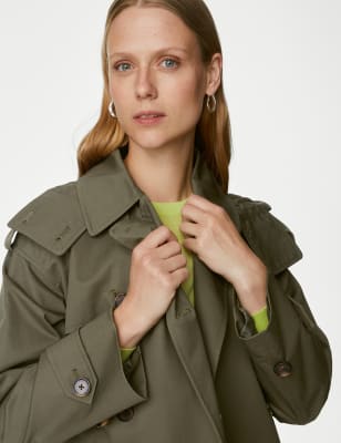 M&s trench coat 2025 with stormwear