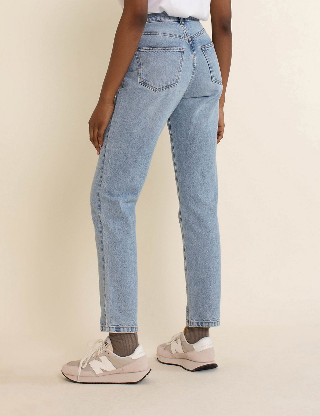 Pure Cotton Straight Leg Jeans 4 of 4