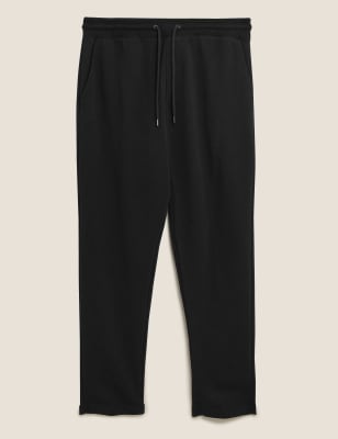 Pure Cotton Straight Leg Joggers Image 2 of 4