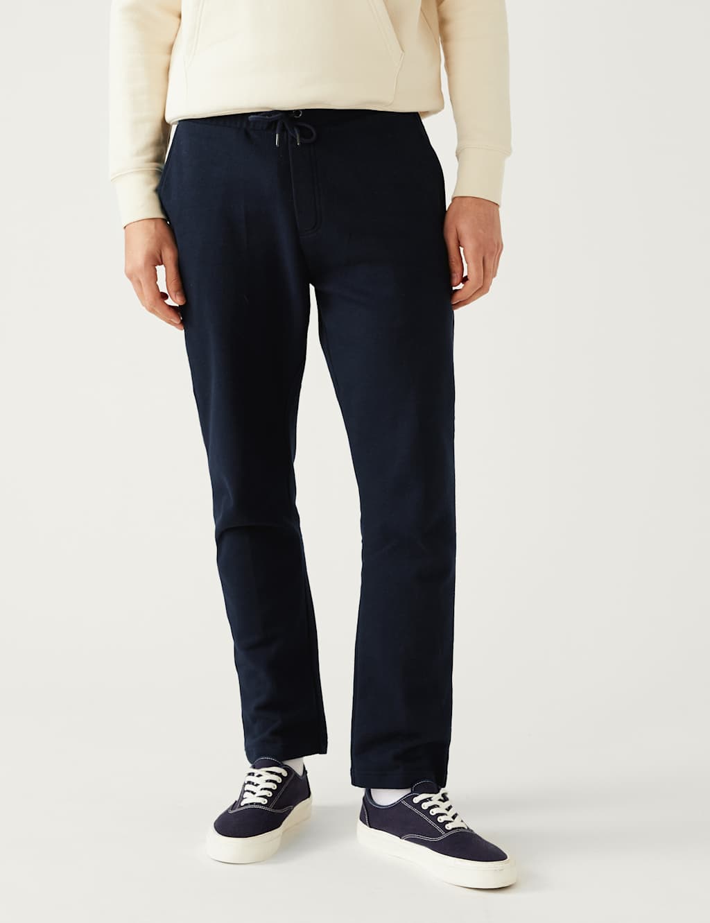 Pure Cotton Straight Leg Joggers 4 of 5