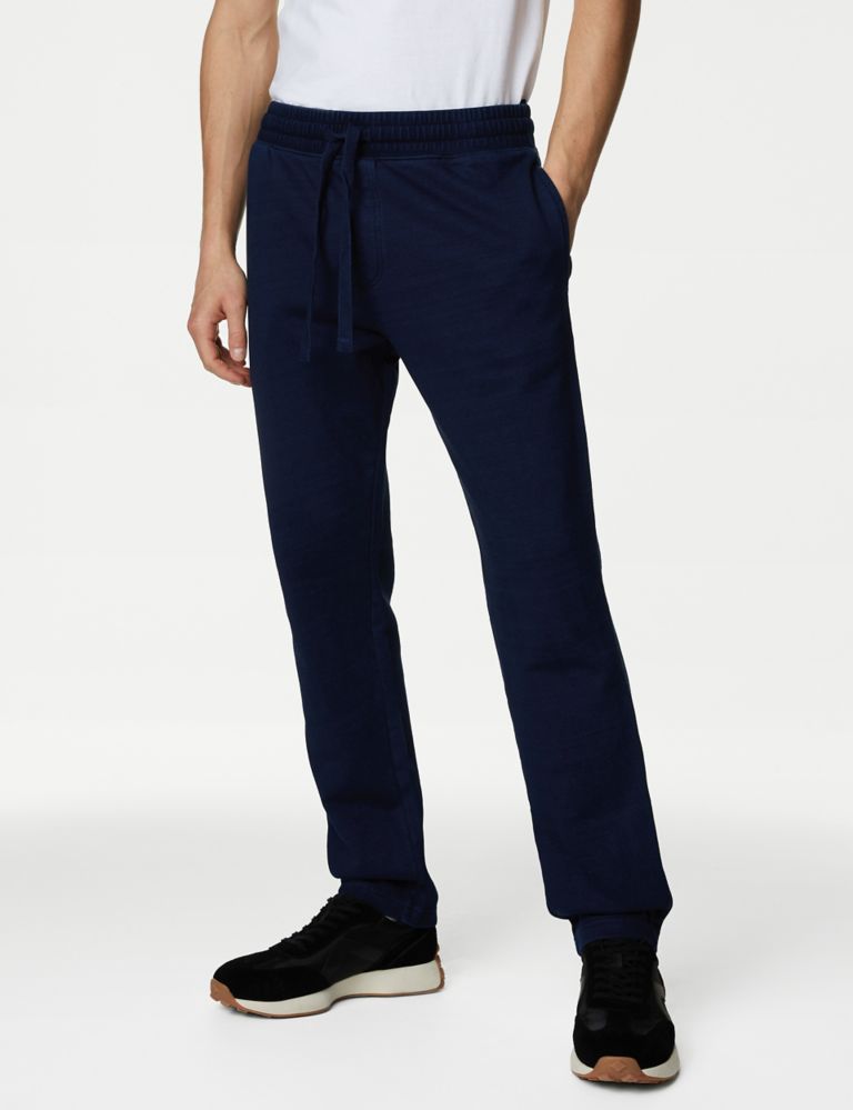 Pure Cotton Straight Leg Joggers | M&S Collection | M&S