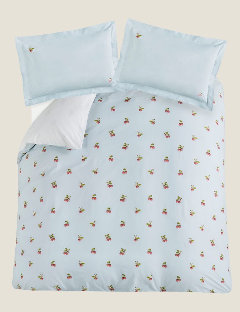 Pure Cotton Strawberries Bedding Set 3 of 4