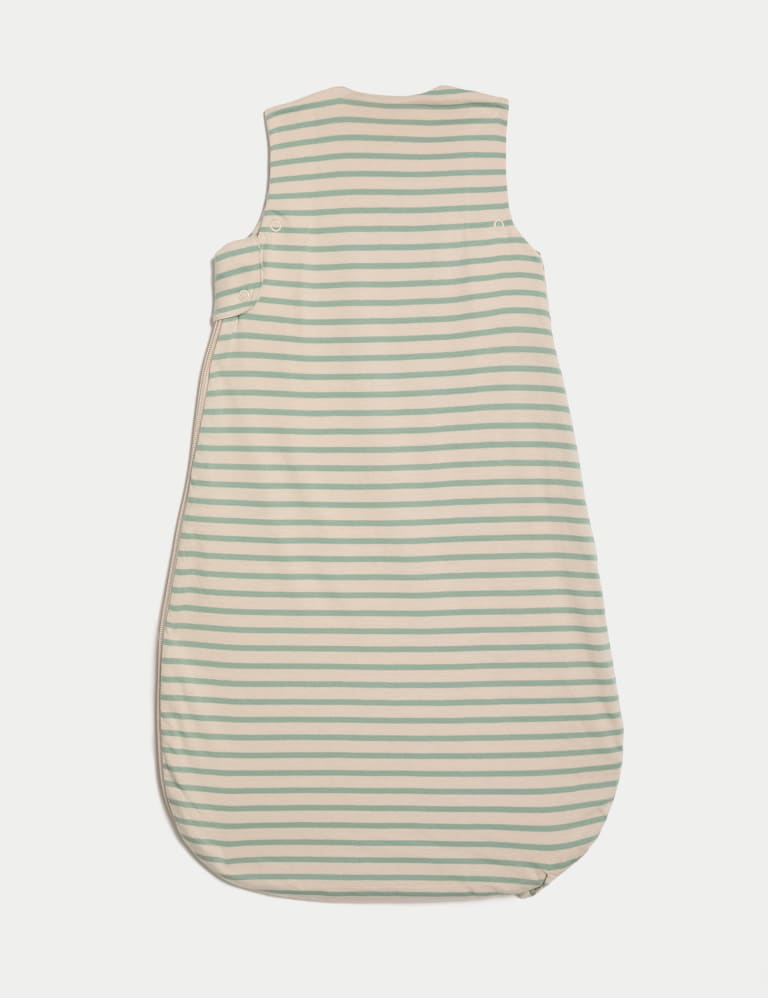 Pure Cotton Striped 0.5 Tog Sleeping Bag (03 Yrs) M&S Collection M&S