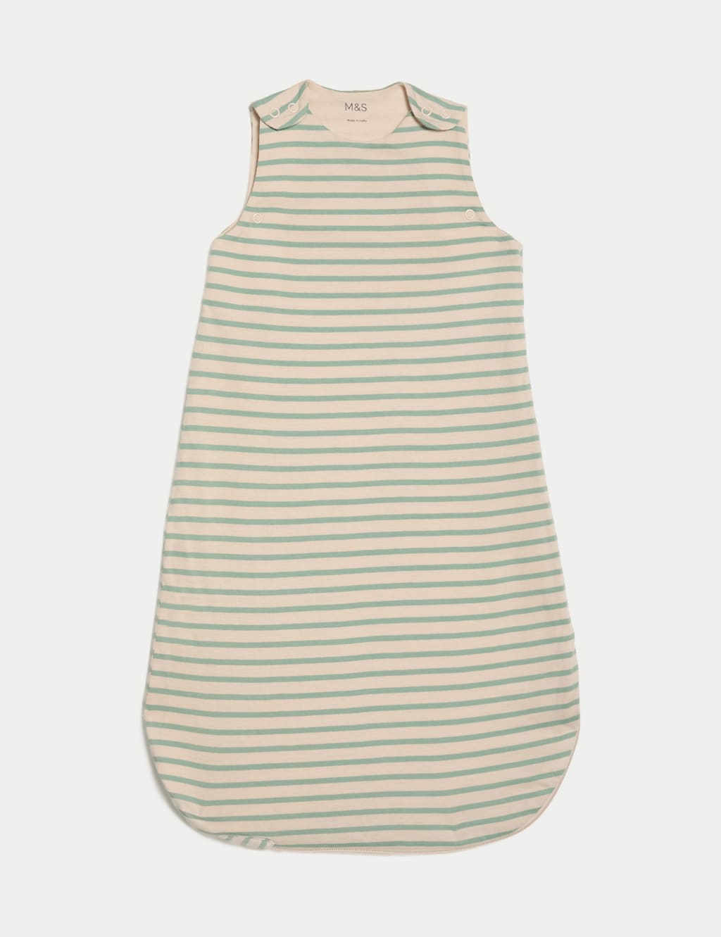 Pure Cotton Striped 0.5 Tog Sleeping Bag (03 Yrs) M&S Collection M&S