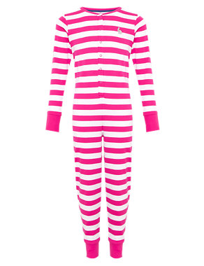 Pure Cotton Striped All-in-One Image 2 of 4