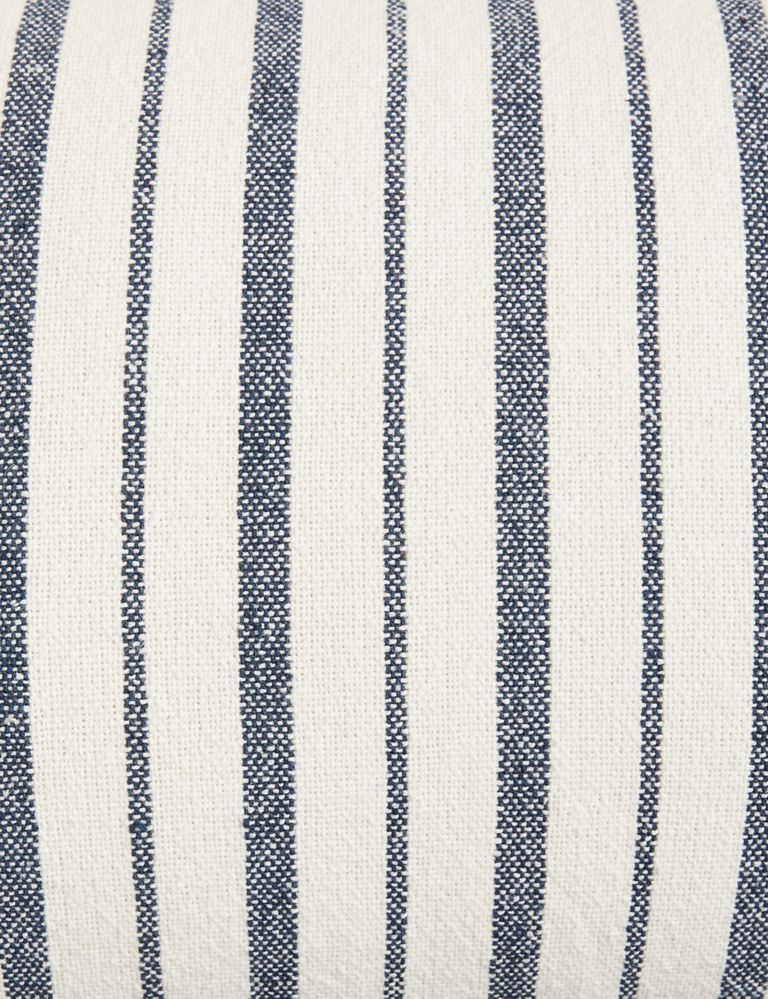Pure Cotton Striped Bolster Cushion 4 of 6