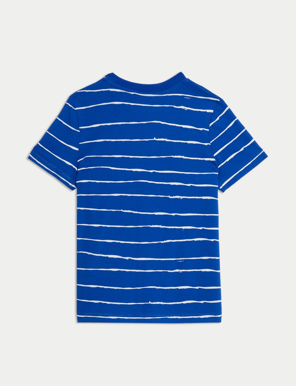 Pure Cotton Striped Car T-Shirt (2-8 Yrs) 2 of 2
