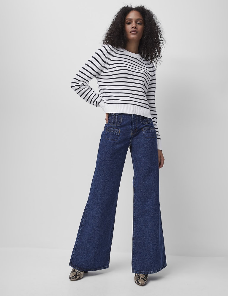 Striped cotton jumper new arrivals