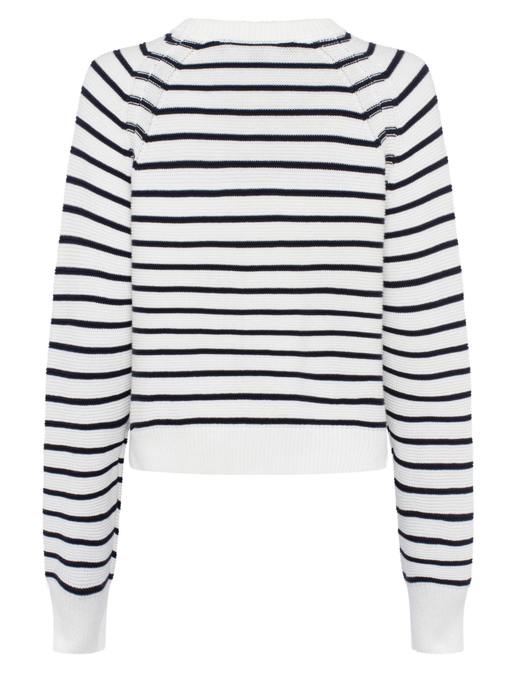 Pure Cotton Striped Crew Neck Jumper | French Connection | M&S