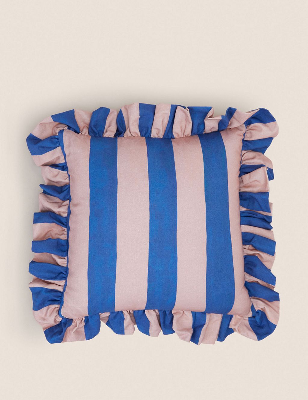 Pure Cotton Striped Cushion 3 of 4