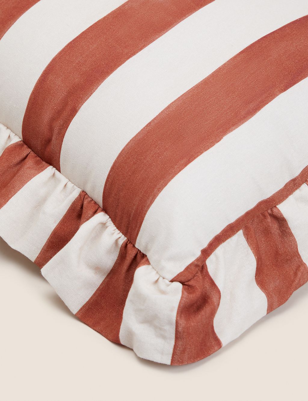 Pure Cotton Striped Cushion 4 of 4