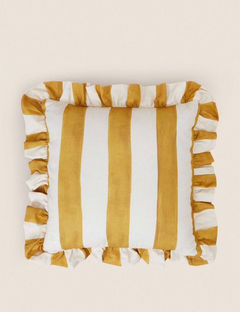 Pure Cotton Striped Cushion 1 of 5