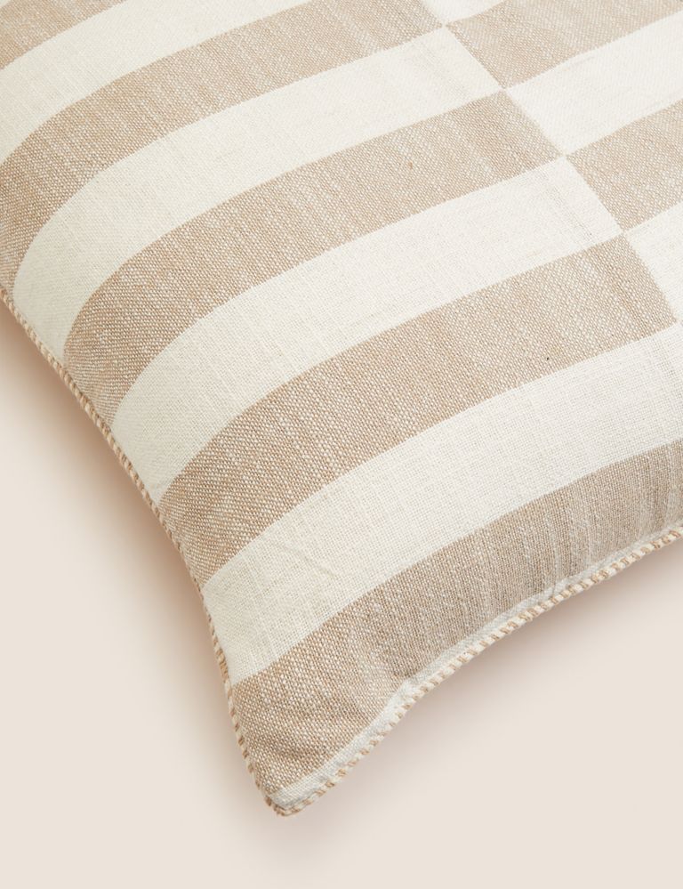 Pure Cotton Striped Cushion 5 of 7