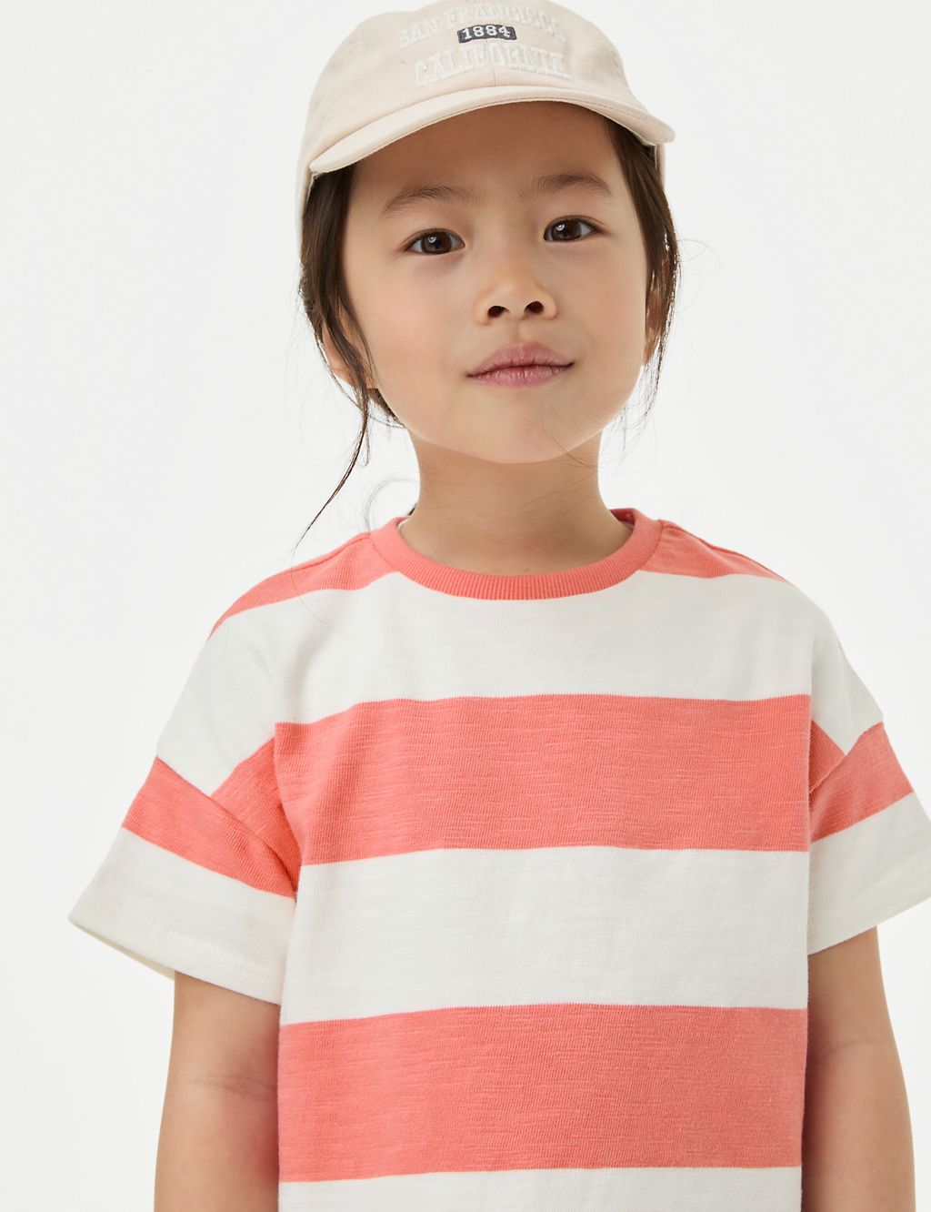 Pure Cotton Striped Dress (2-8 Yrs) 2 of 4