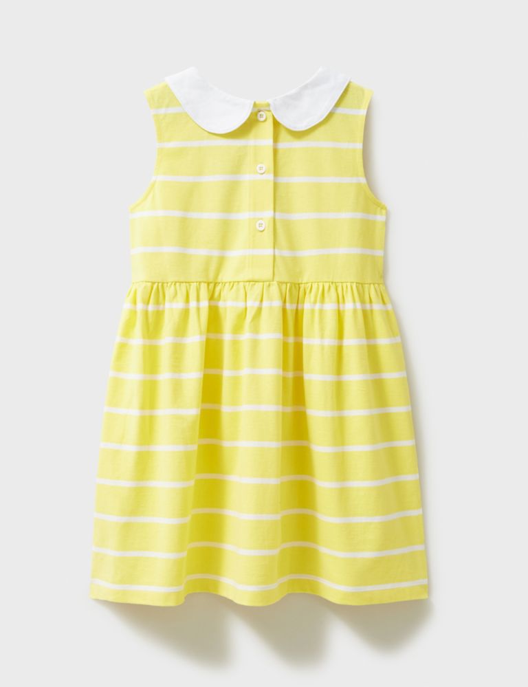 Pure Cotton Striped Dress (3-12 Yrs) 2 of 3