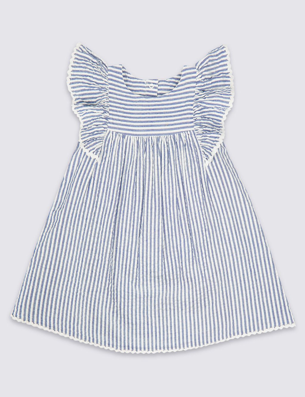 Pure Cotton Striped Dress (3 Months - 7 Years) 1 of 4