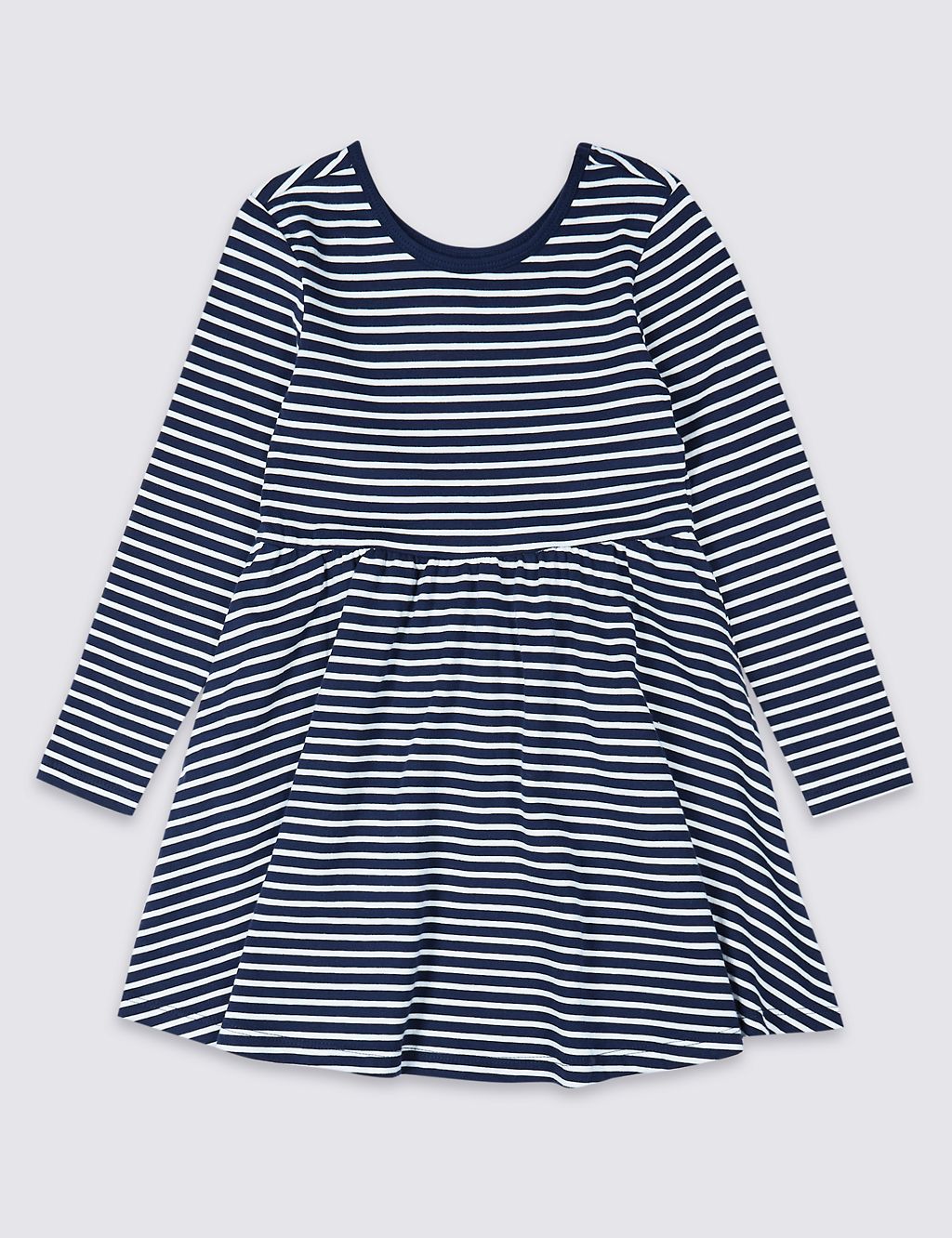 Pure Cotton Striped Dress (3 Months - 7 Years) 1 of 3