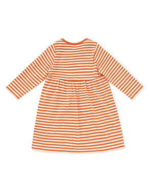 Pure Cotton Striped Dress Image 2 of 4