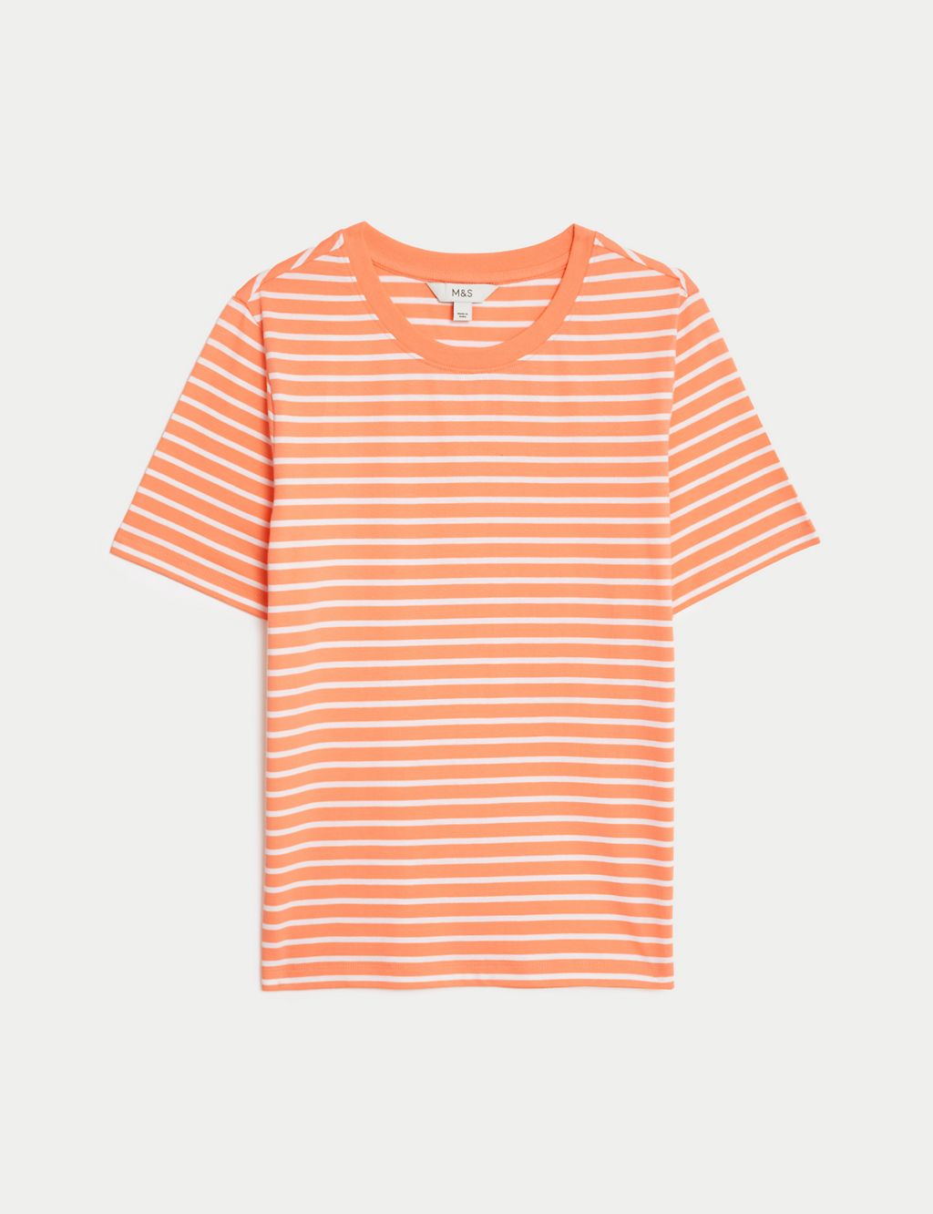 Pure Cotton Striped Everyday Fit T-Shirt 1 of 5