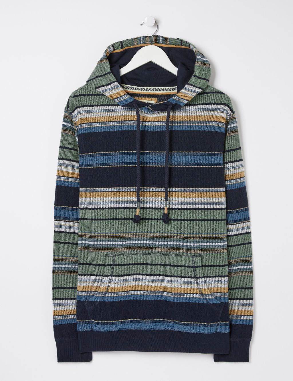Pure Cotton Striped Hoodie 1 of 5