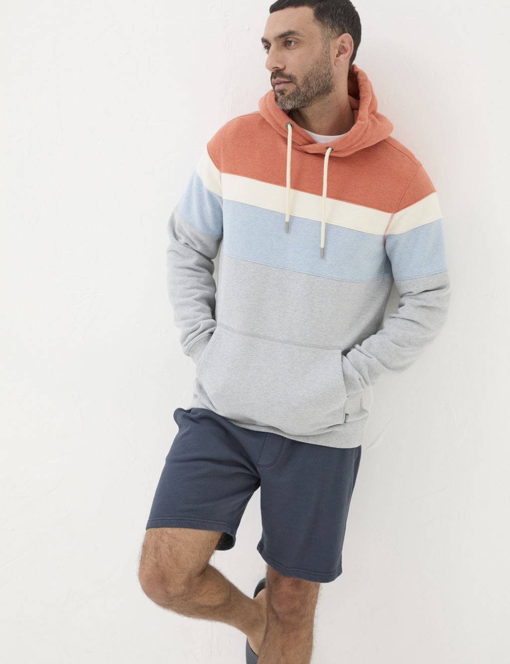 Pure Cotton Striped Hoodie 3 of 6