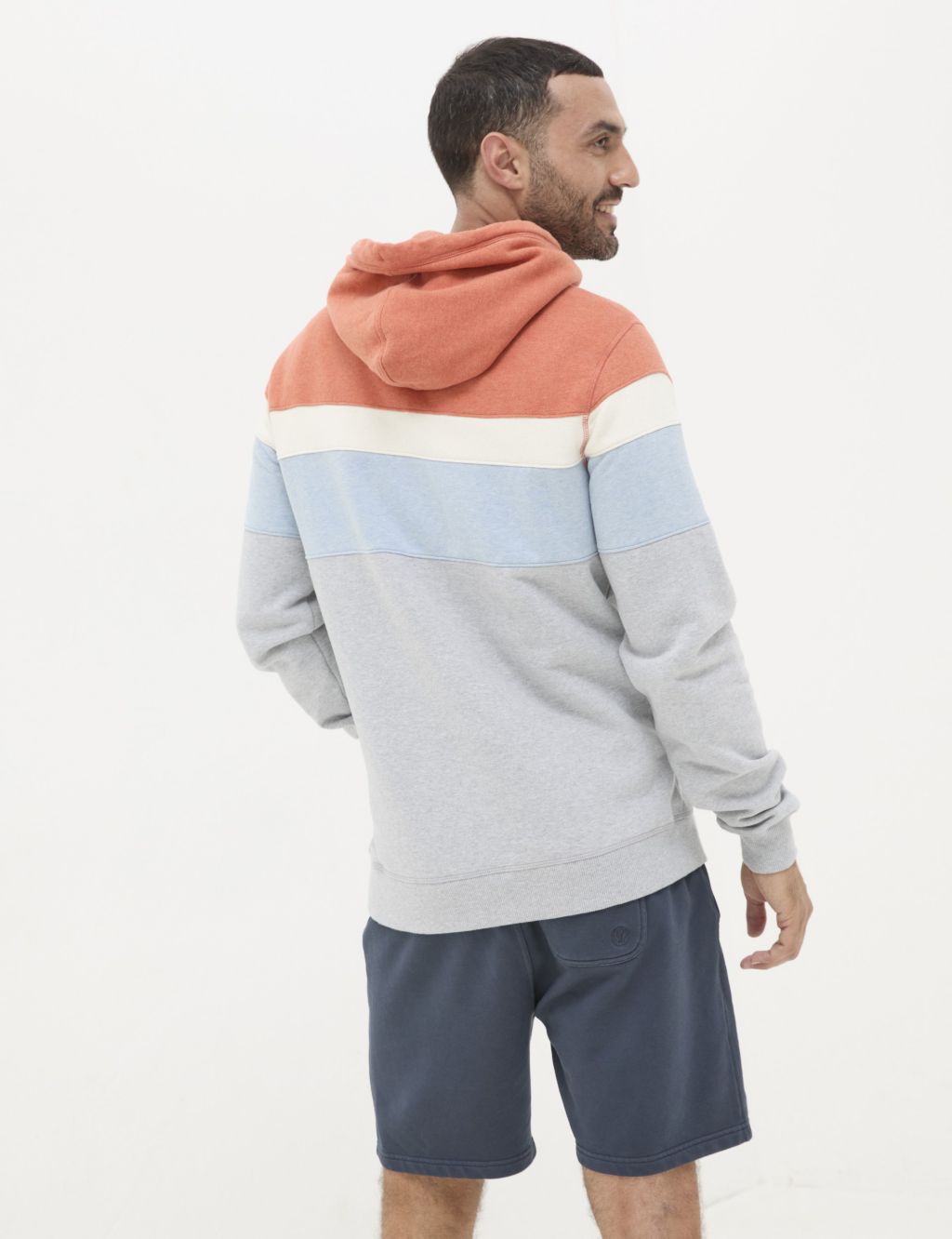Pure Cotton Striped Hoodie 2 of 6