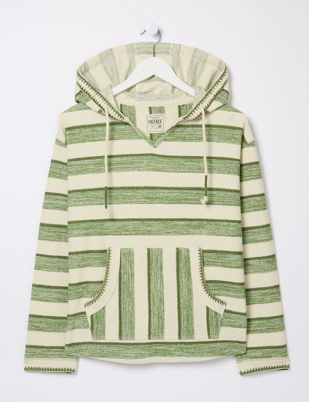 Pure Cotton Striped Hoodie 1 of 5