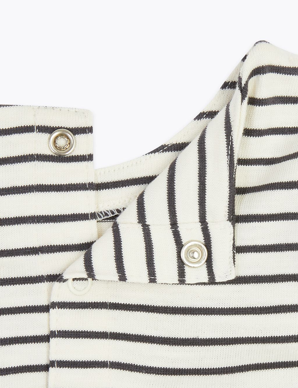 Pure Cotton Striped Jersey Dress (7lbs-3 Yrs) 2 of 3