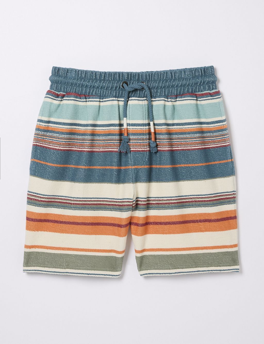 Pure Cotton Striped Lightweight Shorts 1 of 5