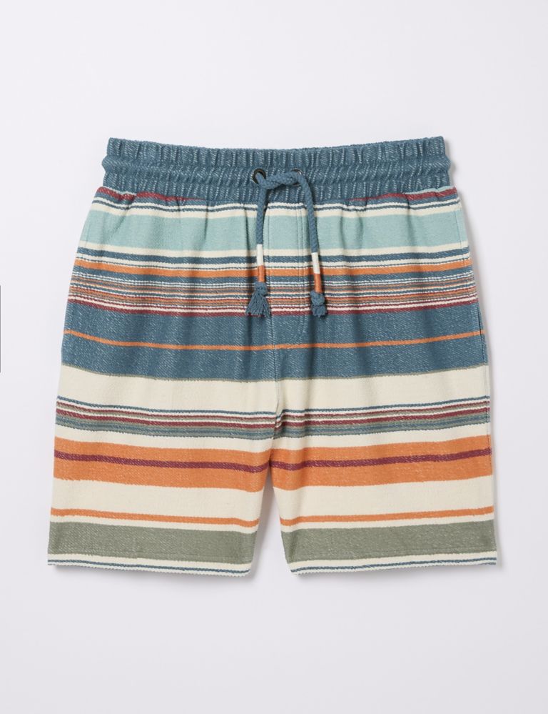 Pure Cotton Striped Lightweight Shorts 2 of 5