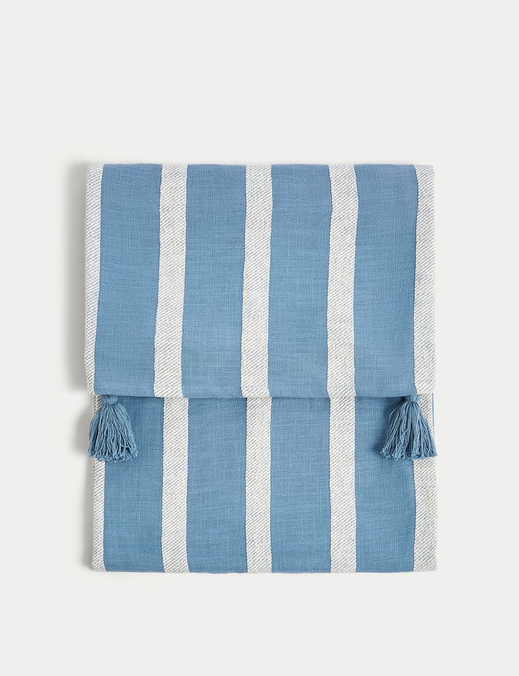 Pure Cotton Striped Lightweight Throw 3 of 6
