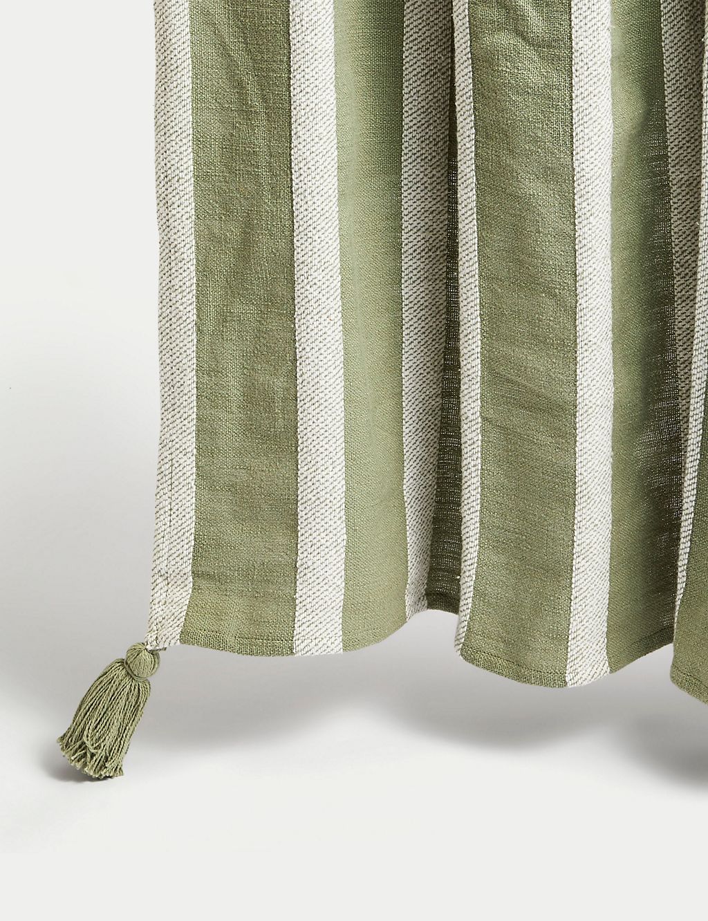 Pure Cotton Striped Lightweight Throw 5 of 5