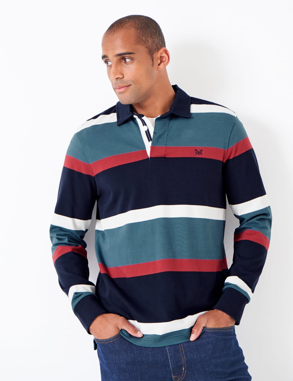 Long sleeve rugby style shirt shop