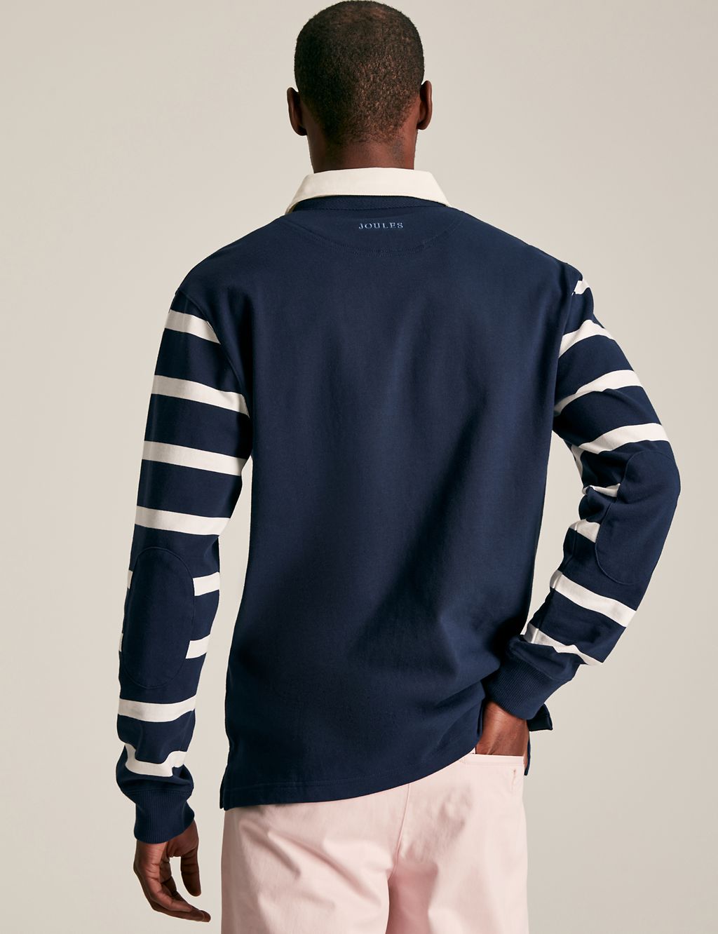 Pure Cotton Striped Long Sleeve Rugby Shirt 6 of 7