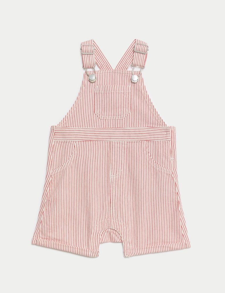 Pure Cotton Striped Outfit (0-3 Yrs) 5 of 9