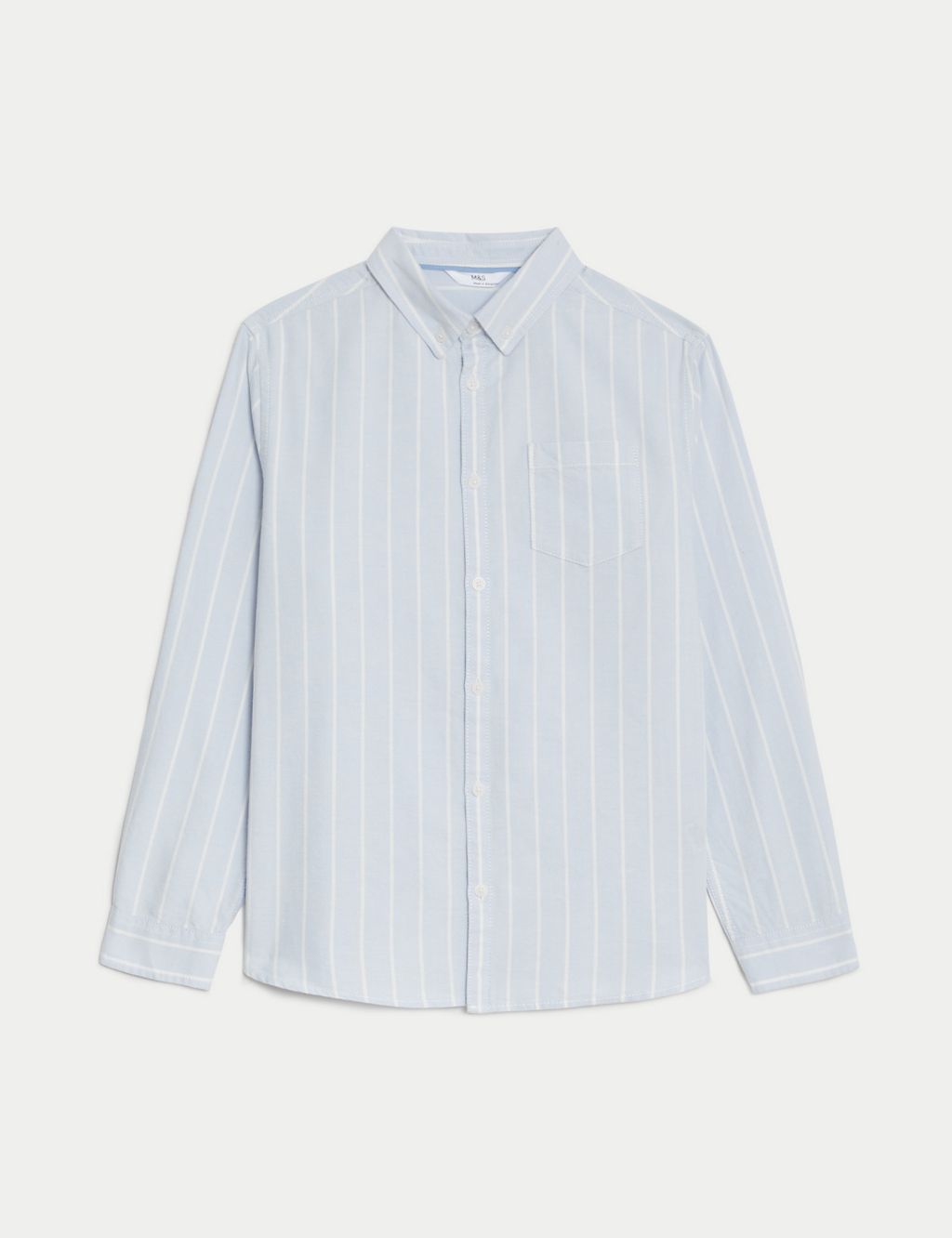 Pure Cotton Striped Oxford Shirt (6-16 Yrs) 1 of 4